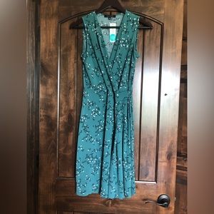 Faux wrap dress